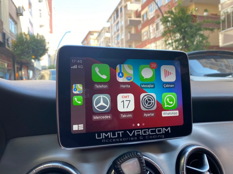 W117 MERCEDES BENZ CLA SERİSİ CARPLAY AKTİVASYONU