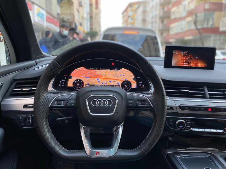 AUDİ Q7 VİDEO İZLEME USB’DEN HAREKET HALİNDE VİDEO İZLEYEBİLME