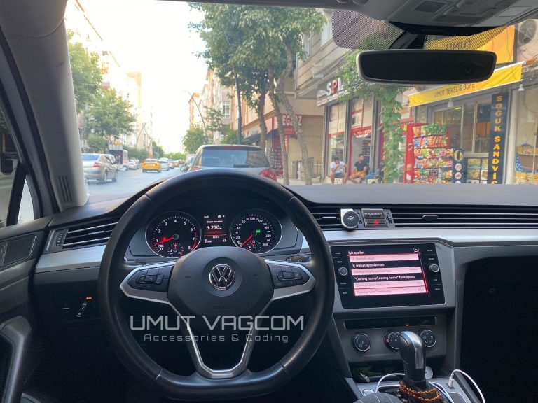 Passat Otomatik Kararan İç Dikiz Aynası Uygulaması
