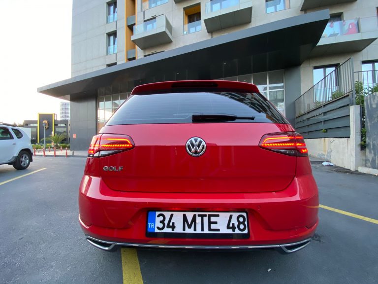 VOLKSWAGEN GOLF GERİ GÖRÜŞ KAMERASI / GOLF PLAKA GERİ GÖRÜŞ KAMERA UYGULAMASI