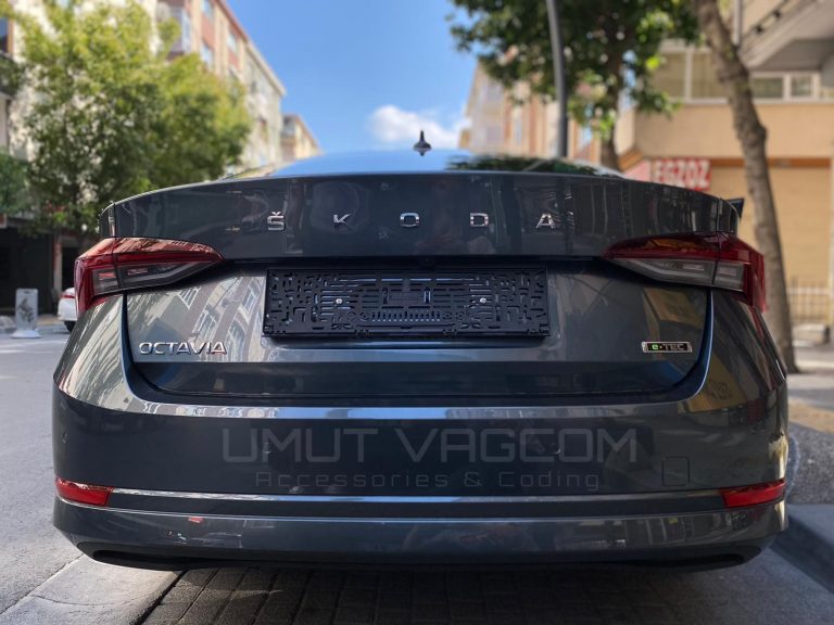 YENİ SKODA OCTAVİA GERİ GÖRÜŞ KAMERASI / OCTAVİA ORİJİNAL GERİ GÖRÜŞ KAMERASI