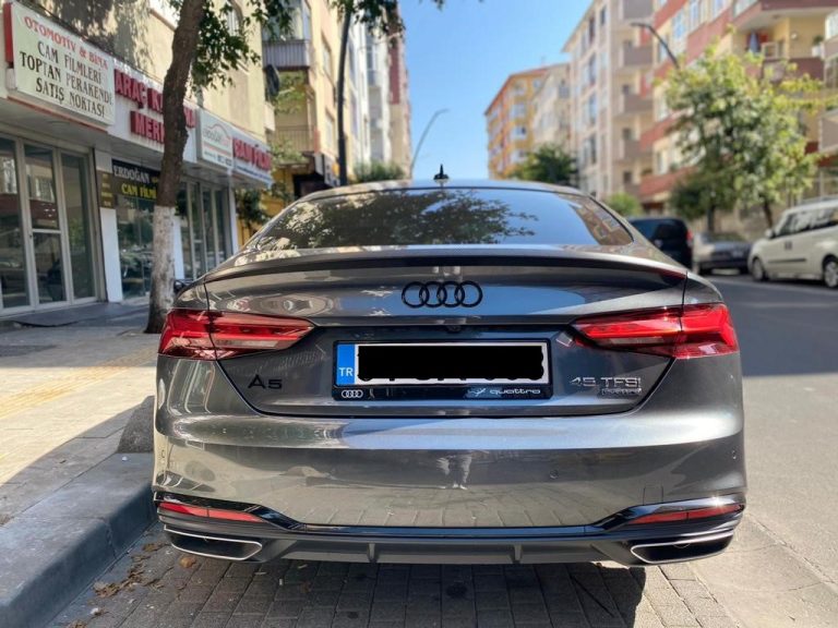 AUDİ A5 RS STOP ANİMASYON UYGULAMASI