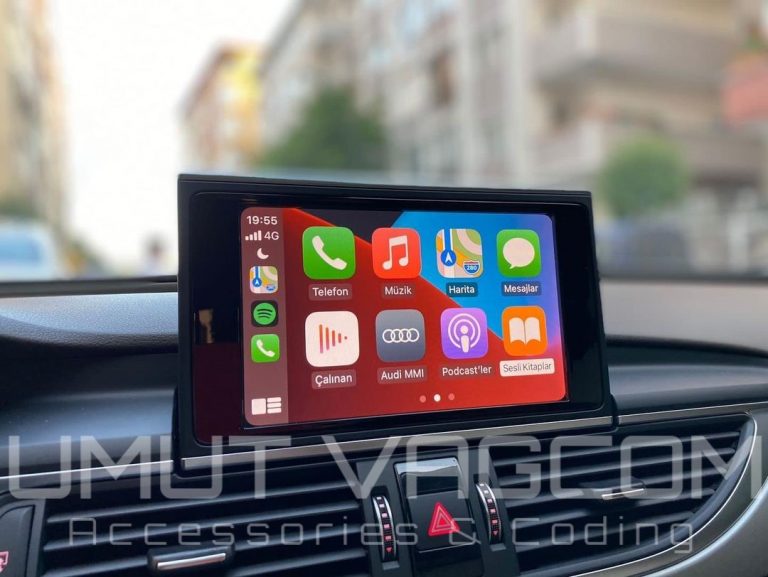 AUDİ A6 CARPLAY AÇMA & AUDİ A6 SMARTPHONE AKTİVASYONU