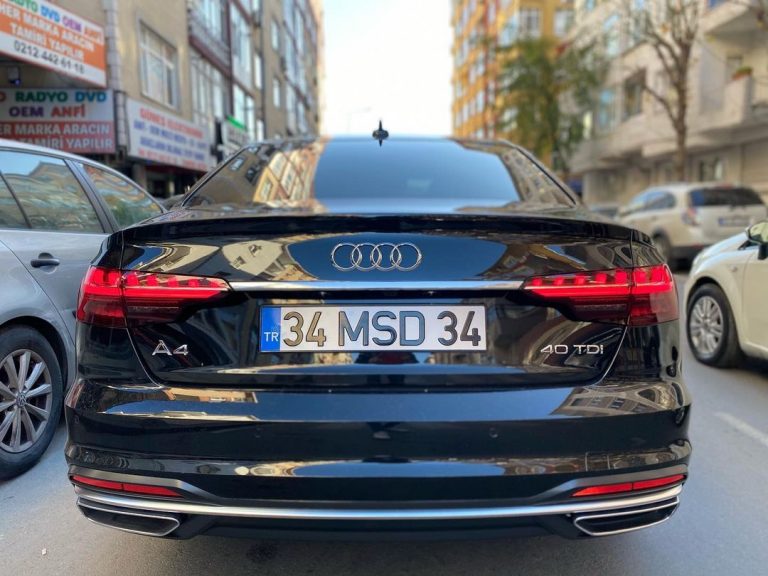 AUDİ A4 RS STOP ANİMASYON UYGULAMASI