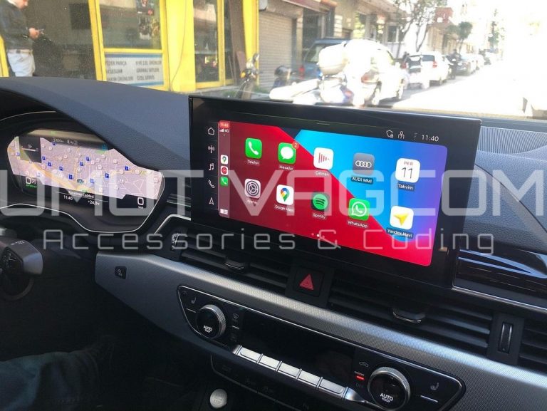 AUDİ A4 CARPLAY & AUDİ A4 NAVİGASYON AKTİVASYONU