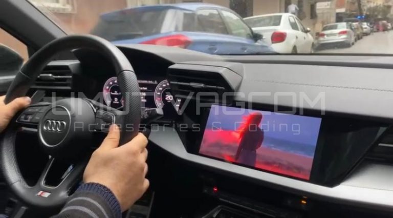 YENİ AUDİ A3 VİDEO İZLEME AKTİVASYONU