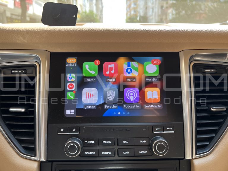 Porsche Macan Carplay Aktivasyonu