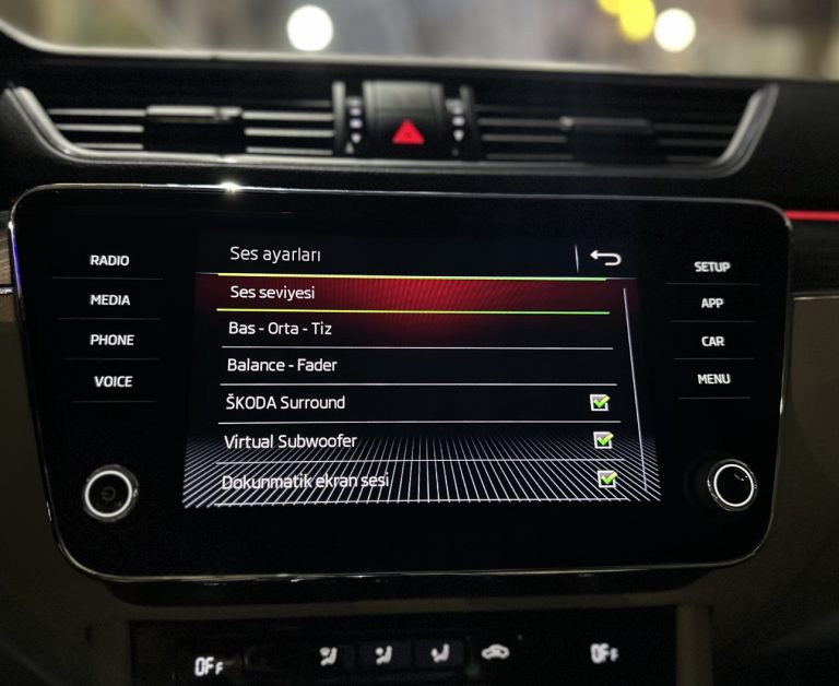 Skoda Surround Kodlaması & Skoda Virtual Subwoofer Kodlaması