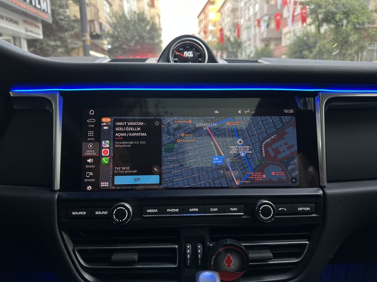 Porsche full ekran carplay aktivasyonu / full screen carplay