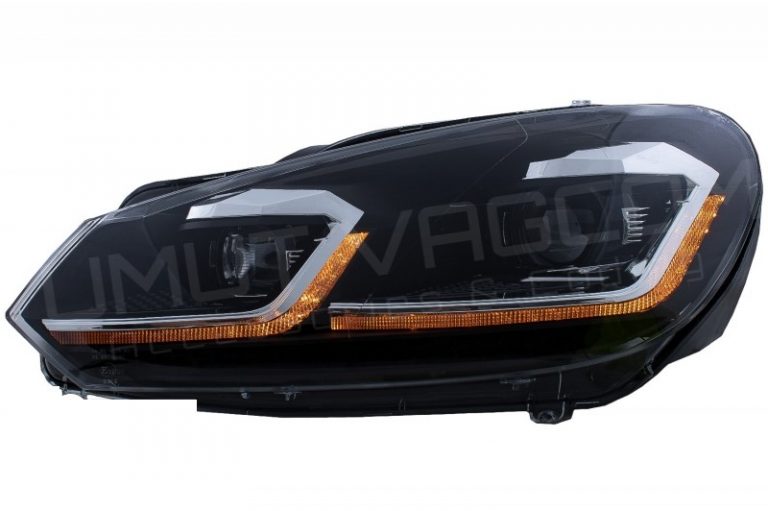 GOLF 6 J LED FAR / GOLF6 – 7.5 DİZAY LED FAR KROM