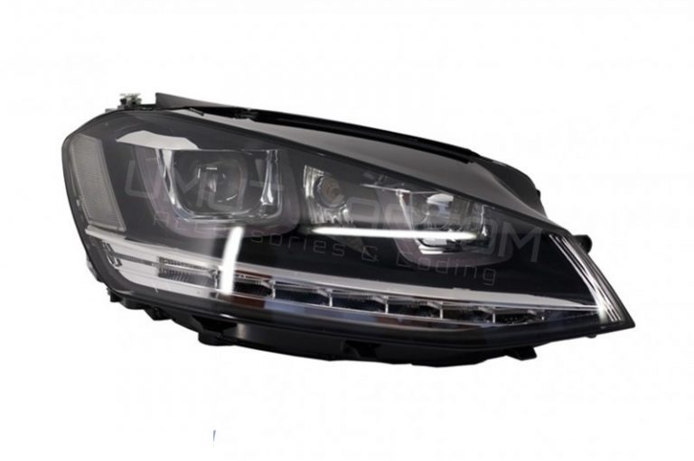 Golf 7 U Led Far / Golf7 U Far / Golf 7 R Ledli Far Krom