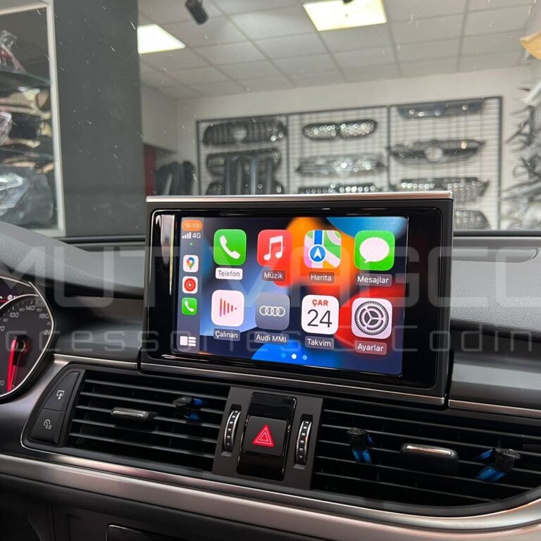 Audi A6 Smartphone App-Connect CarPlay Aktivasyonu
