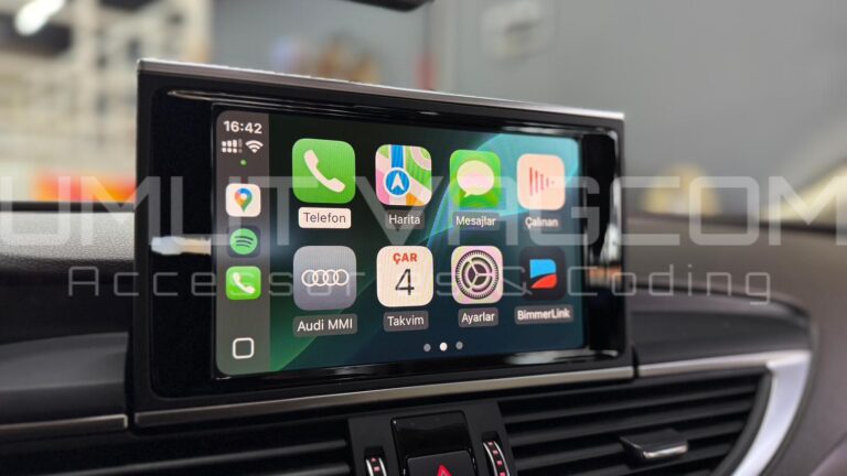 AUDİ A7 CARPLAY AÇMA & AUDİ A7 SMARTPHONE AKTİVASYONU