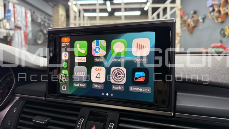 Audi CarPlay Aktivasyonu A4 A5 A6 A7 Q7 TT