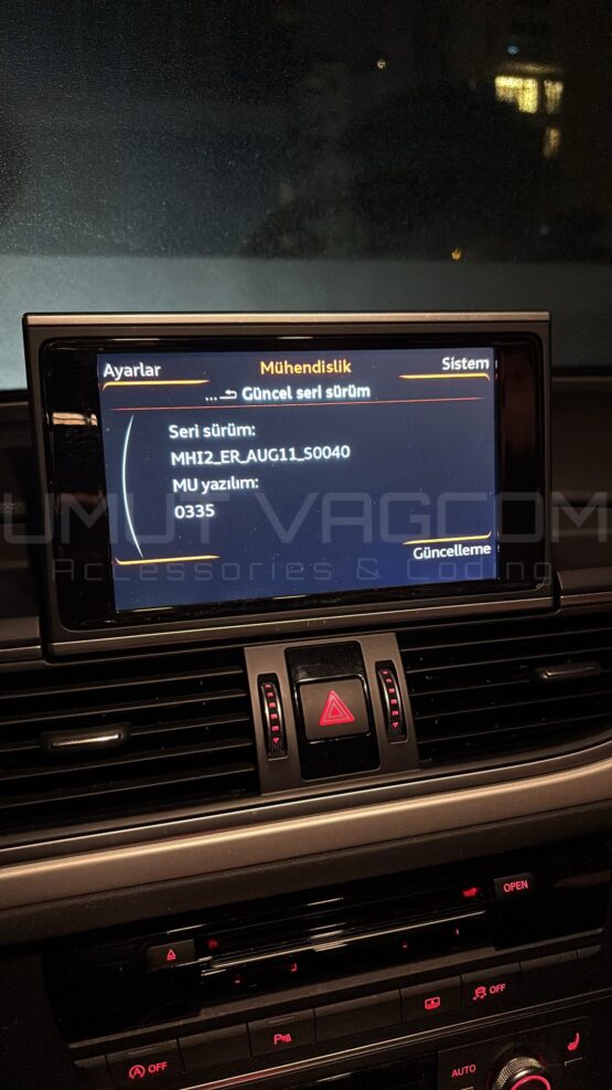 Audi A6 CarPlay Aktivasyonu (2015–2019) - Görsel 2
