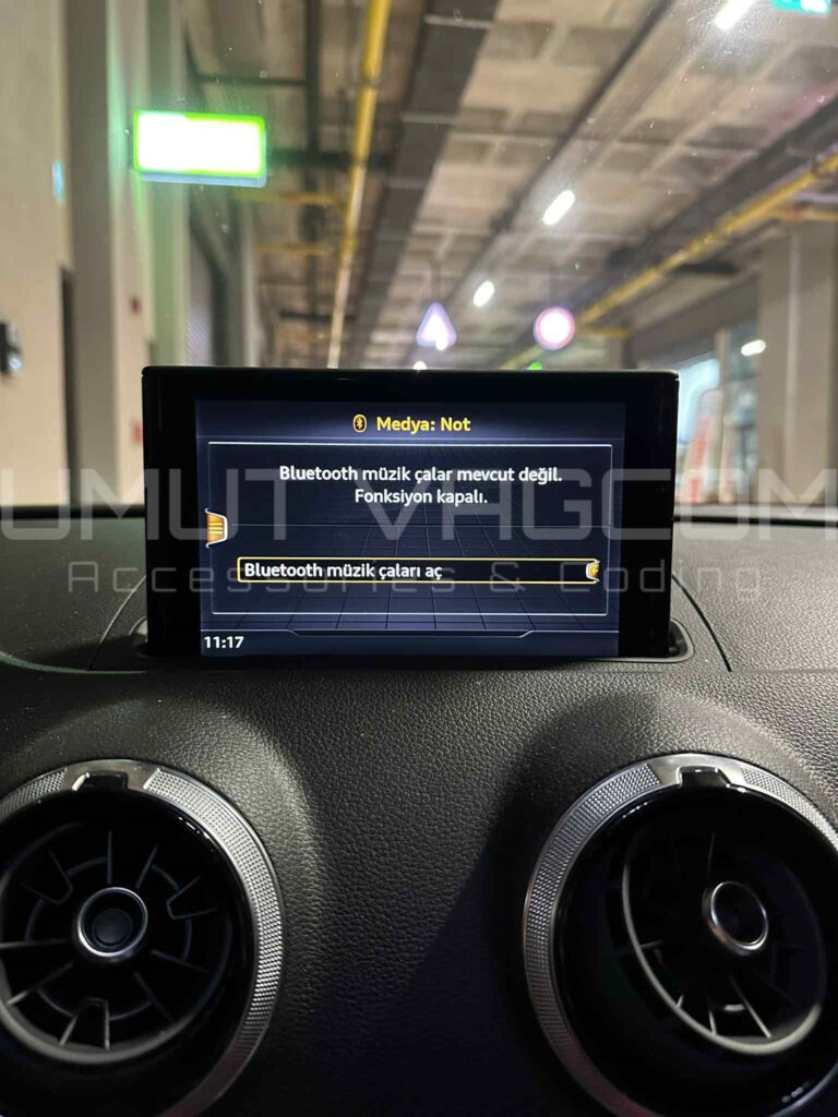 Audi Bluetooth Çalışmıyor Hatası Kesin Çözüm | A3 Q2 Q3 MMI Yazılım Onarımı